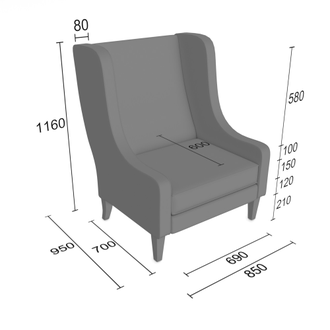 Кресло Долфи
