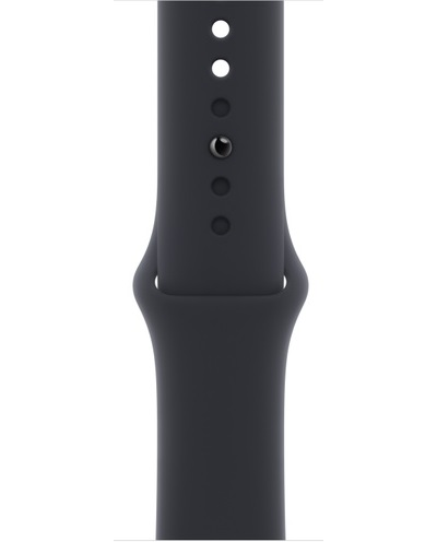 Apple Watch SE 2022, 44 мм, корпус из алюминия, спортивный ремешок тёмная ночь (MNTG3)
