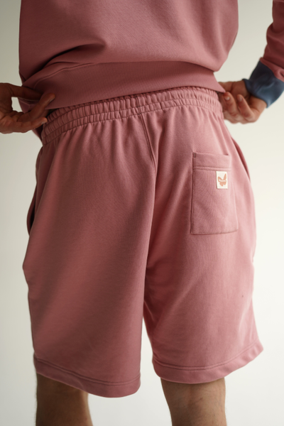 ШОРТЫ УНИСЕКС "ПРИЯТНО" РОЗОВЫЕ