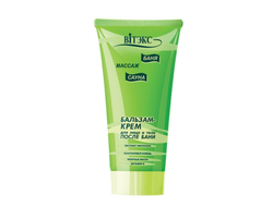 БАЛЬЗАМ-КРЕМ для лица и тела после бани (Баня, сауна, массаж), 200 мл