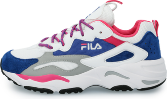 Кроссовки FILA RAY TRACER Бело-сине-розовые женские (36-41)