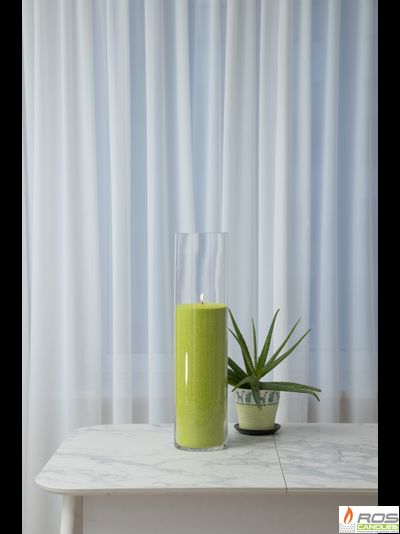 Насыпная свеча &quot;Цилиндр 60 см&quot;, зелёная &quot;Зелёный&quot;