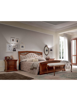 КРОВАТЬ PALAZZO DUCALE  160*200  71CI64LT (L178*P221*H116) PRAMA