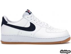 Nike Air Force 1 '07 Белый/синий (40-45)