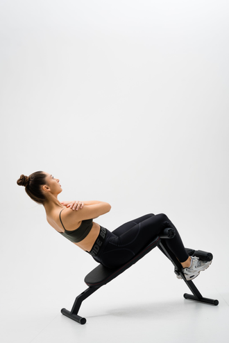 Скамья 2 в 1 для пресса и спины (гиперэкстензия) (GP-02)