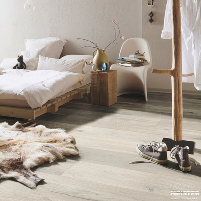 Виниловый пол Meister Дуб Уайтбери 7398 RD300S