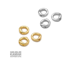 Протектор-колечко 5,2 мм ЛЮКС, покрытие в ассортименте, цена за пару