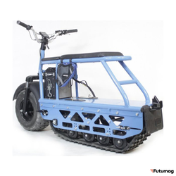 Гусеничный электровездеход SandBike Голубой