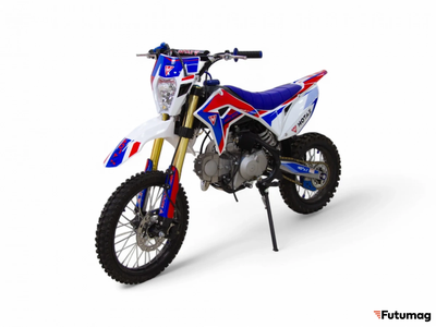 Питбайк MOTAX MX 125 Белый-синий