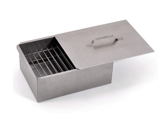 Коптильня КЕДР двухъярусная 380х280х170мм (сталь 0,8 мм) с поддоном