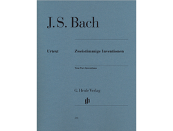 Бах. И.С. Двухголосные инвенции BWV 772-786 для фортепиано