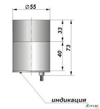 Датчик индуктивный бесконтактный И55-NO-AC-P-ПГ(Л63)