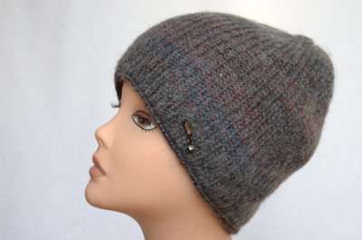 Итальянская вязаная шапка для женщин Vizio