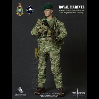 ПРЕДЗАКАЗ - Королевский морской пехотинец (Том Харди) - Коллекционная фигурка 1/6 Scale British Royal Marine REORG Figure Featuring TOM HARDY (GWG-011) - Green Wolf Gear