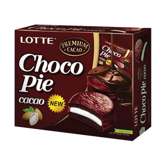 Печенье LOTTE "Choco Pie Cacao" ("Чоко Пай Какао")