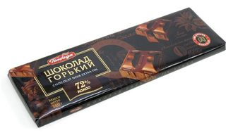 Шоколад горький 72% 250г