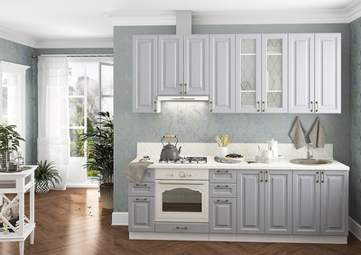 Ницца Дуб серый модульная кухня