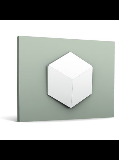 Декоративная стеновая 3D панель из полиуретана Orac Decor - Modern- (Орак Декор - Модерн) W105 ROMBUS