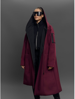 Плащ Train Бургунди