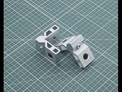 Угловой стяжной сухарь к профилю APK65