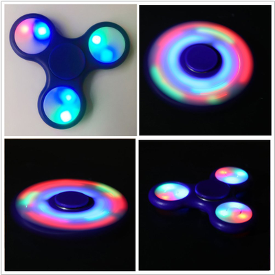 Спиннер "LED Blue" - с подсветкой