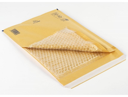 Пакет с воздушной подушкой D/14 коричневый (200х275мм+50мм клапан)