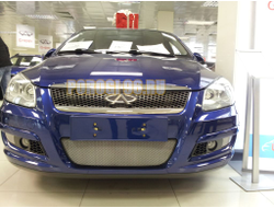 Защита радиатора Chery M11 chrome