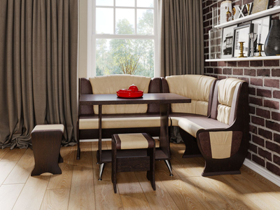 Кухонный уголок Уют тип 5 Дуб сонома трюфель (Бонмебель)