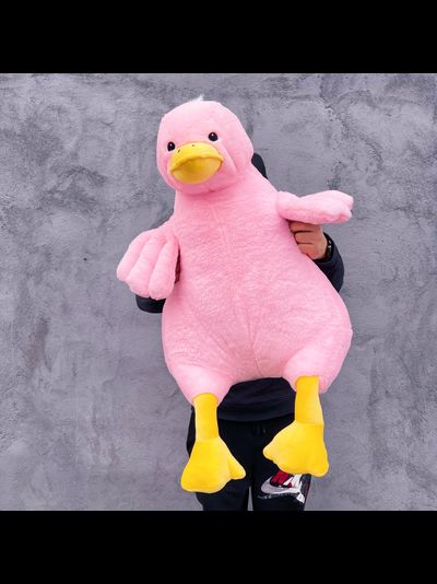 Гусь Патрик 110 см премиум розовый