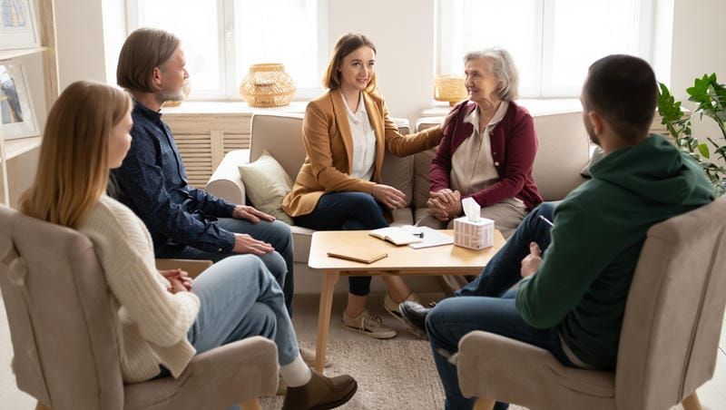 групповая психологическая терапия &mdash; на приеме у психолога