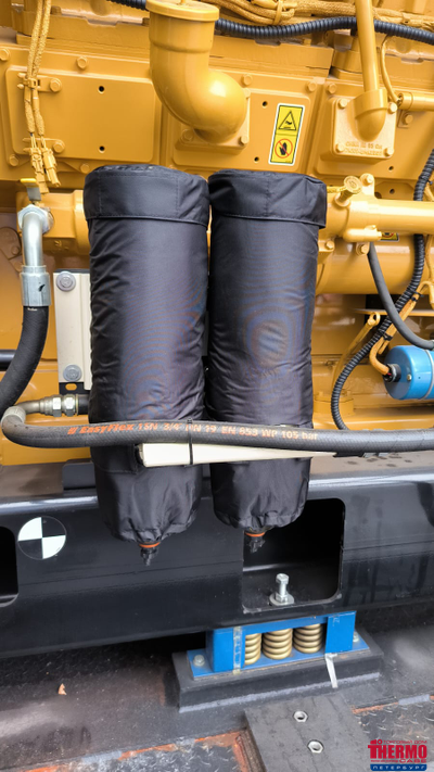 Комплект подогрева для 1-го фильтра сепаратора Racor 731000 FH 24В (150Вт) (терм.50/10)