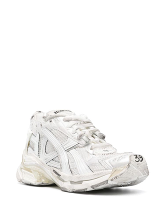 Triple white balenciaga runners 2025