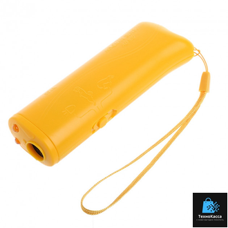 Отпугиватель собак ультразвуковой Ultrasonic AD-100 желтый