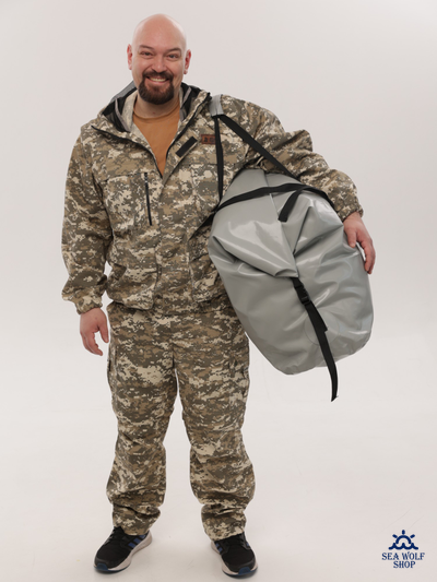 ГермоСумка 130л White Stone Драйбег Серый АЗ