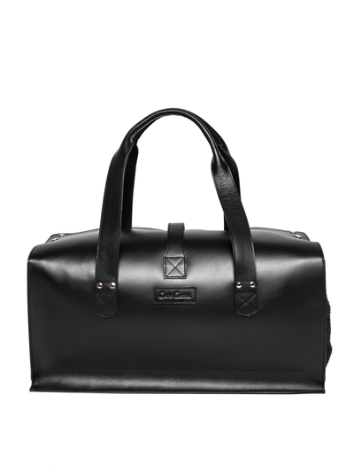 Кожаная дорожная сумка Gavardo Premium black (арт. 
4043-51)