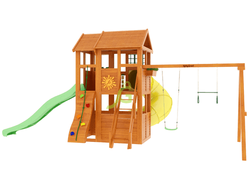 Детская площадка IgraGrad Клубный домик 2 с трубой