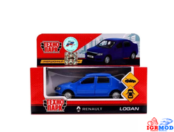 Машина &quot;Renault Logan&quot; металл 12 см (Технопарк) арт.LOGAN-M