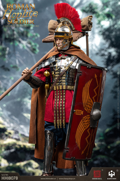 Римский легионер в медной броне - КОЛЛЕКЦИОННАЯ ФИГУРКА 1/6 scale Imperial Legion Hoplite (HH18078) - HHMODEL & HAOYUTOYS
