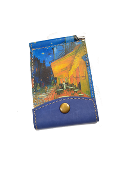 Портмоне-зажим с принтом "Ночное кафе в Арле"