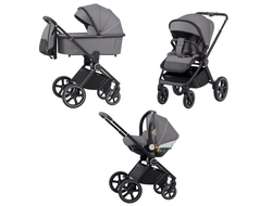 Коляска 3в1 Carrello Ultimo CRL-6517 Smoke Grey 2023