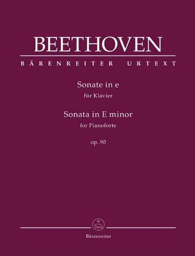Beethoven. Sonate №27 e-Moll op.90 fur Klavier