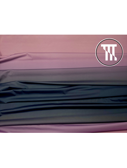 Бифлекс матовый градиент, цв. Черный + Пыльная роза