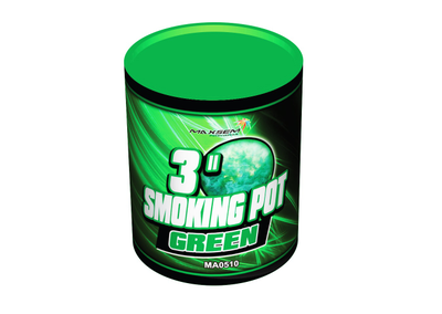 Дымовая шашка SMOKING POT (60 сек.) | Зелёный