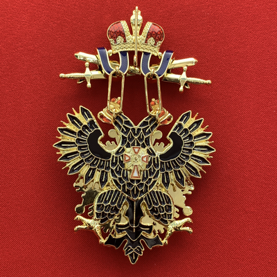 Орден Белого Орла с мечами и с бантом из муаровой ленты. Полноразмерная копия LUX! Лот № 58.