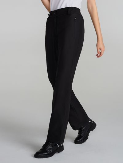 Брюки утепленные женские, 1295, из плащевой ткани,с флисовой подкладкой