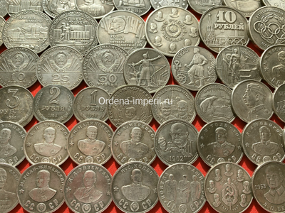 125 пробных рублей и полтинников СССР, 1-я часть. Копии высшего качества!