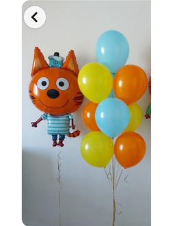 10 шаров на грузе + фигура