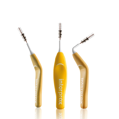 Ершики межзубные 1,1 мм, желтые Interprox, Dentaid, 6 шт.