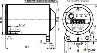 Индуктивный датчик ВТИЮ.1345