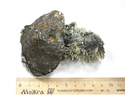 Пирротин, Кварц, Сфалерит (Марматит), Россия, Дальнегорск (95*67*55 мм, 349 г) №26198